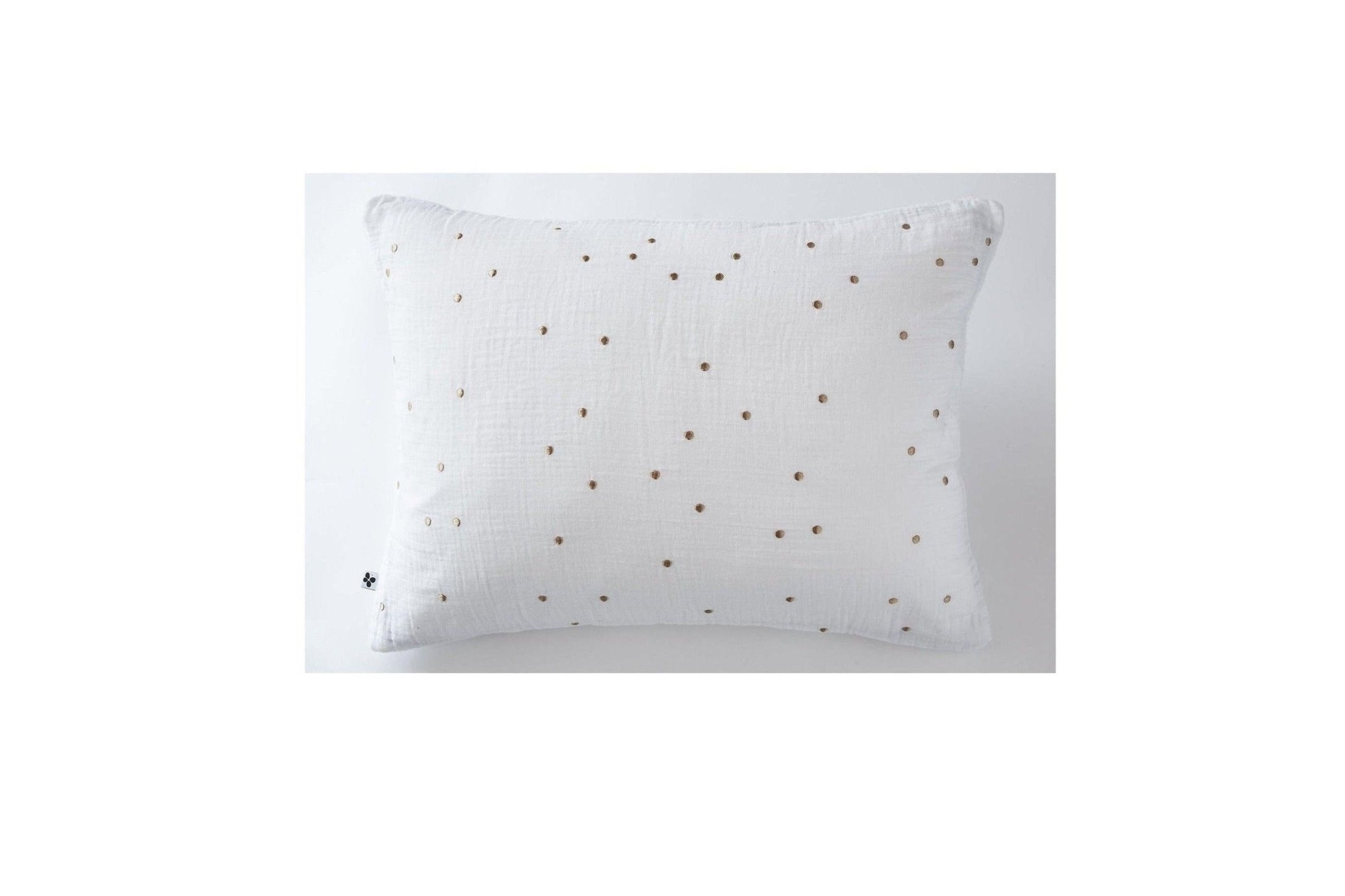 Gaia Chic - Taie D'Oreiller - Double Gaze De Coton - Chantilly