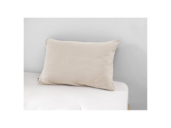 Gaia - Funda de almohada - Gasa Doble de Algodón - Pampa