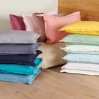 Uni Percale - Funda de Almohada - Percal de Algodón - Helecho