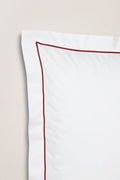 Set De 2 Taies D'Oreillers - 100% Percale De Coton Bourdon - 11 Coloris
