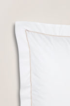 Set De 2 Taies D'Oreillers - 100% Percale De Coton Bourdon - 11 Coloris