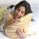 Organic Silk Pillow Case - Vanilla