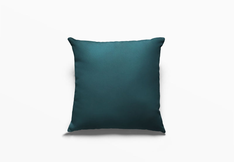 Organic Silk Pillow Case - Midnight Green