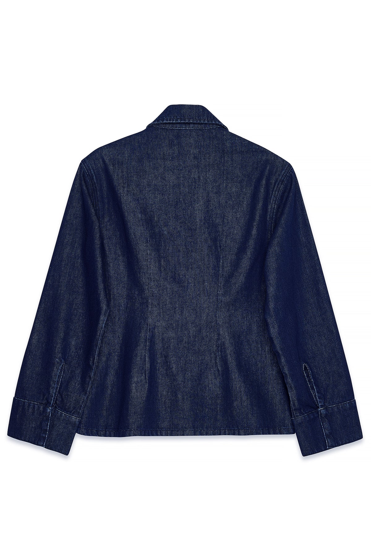 Tailored Denim Shirt - Raw Washed Denim