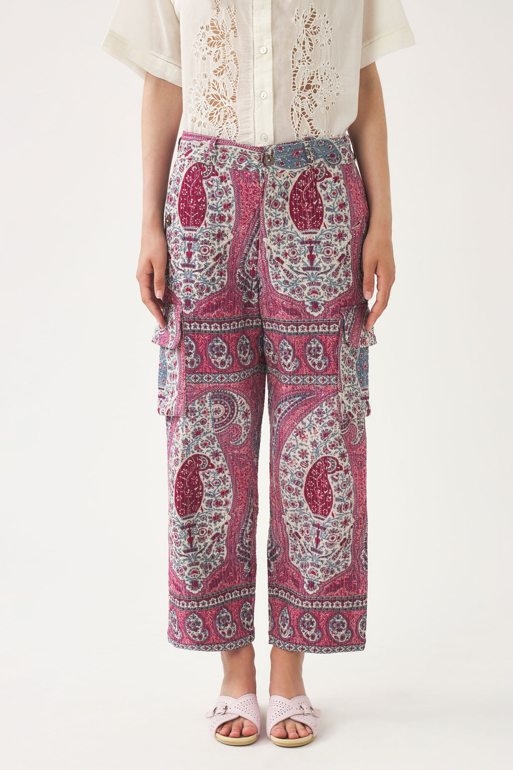 Pantalon Tajar - Rouge