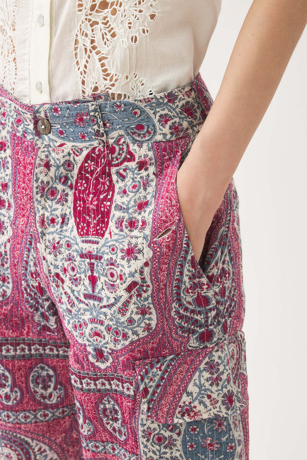 Pantalon Tajar - Rouge