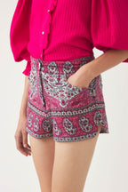Short Tajar - Rouge