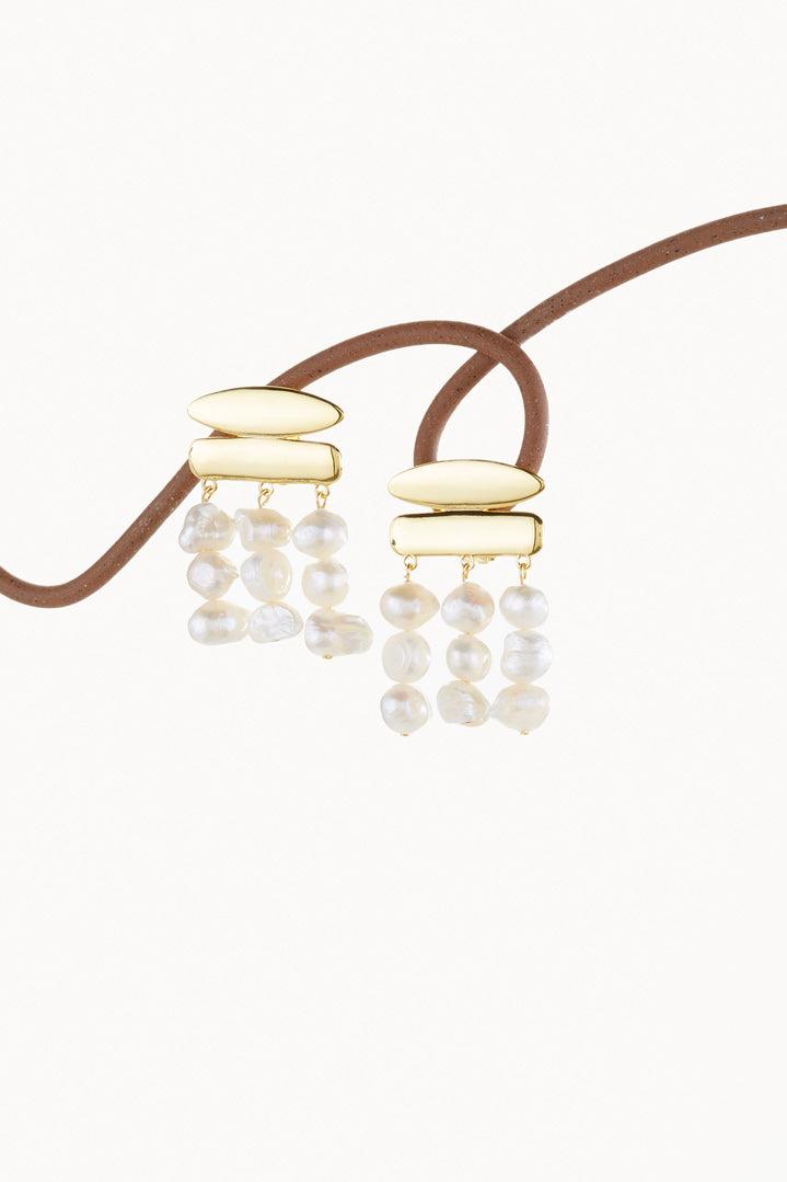 Tala Earrings - Pearl