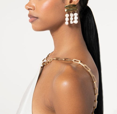 Tala Earrings - Pearl