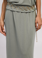 Jupe Longue Talorya Kaki