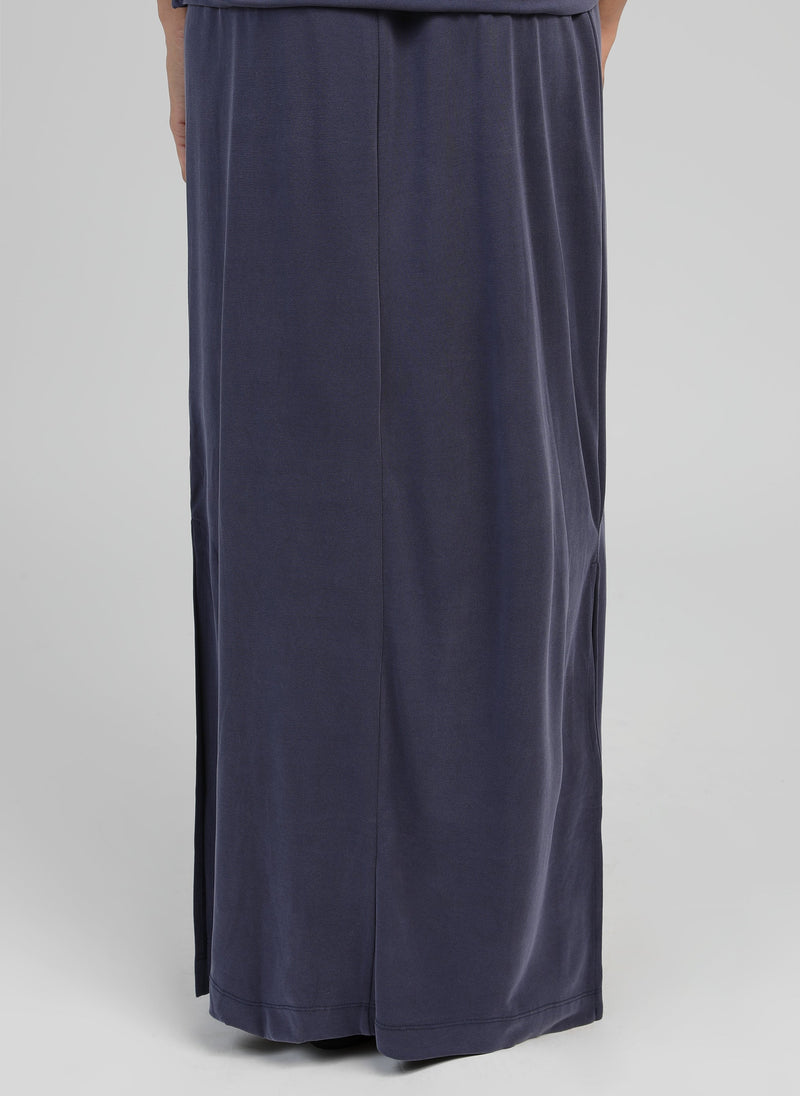 Talorya Navy Long Skirt