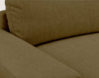 Tama - 4-Seater Corner Sofa Bed With Storage - Fabric - Green