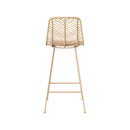 Set of 2 Tamara Bar Stools - Beige