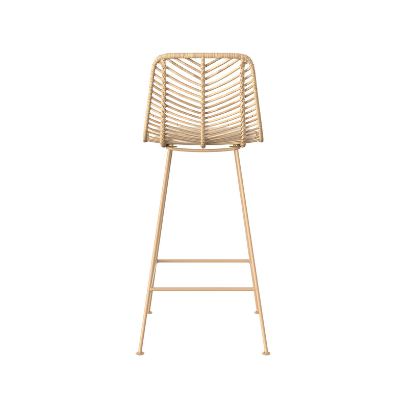 Set of 2 Tamara Bar Stools - Beige