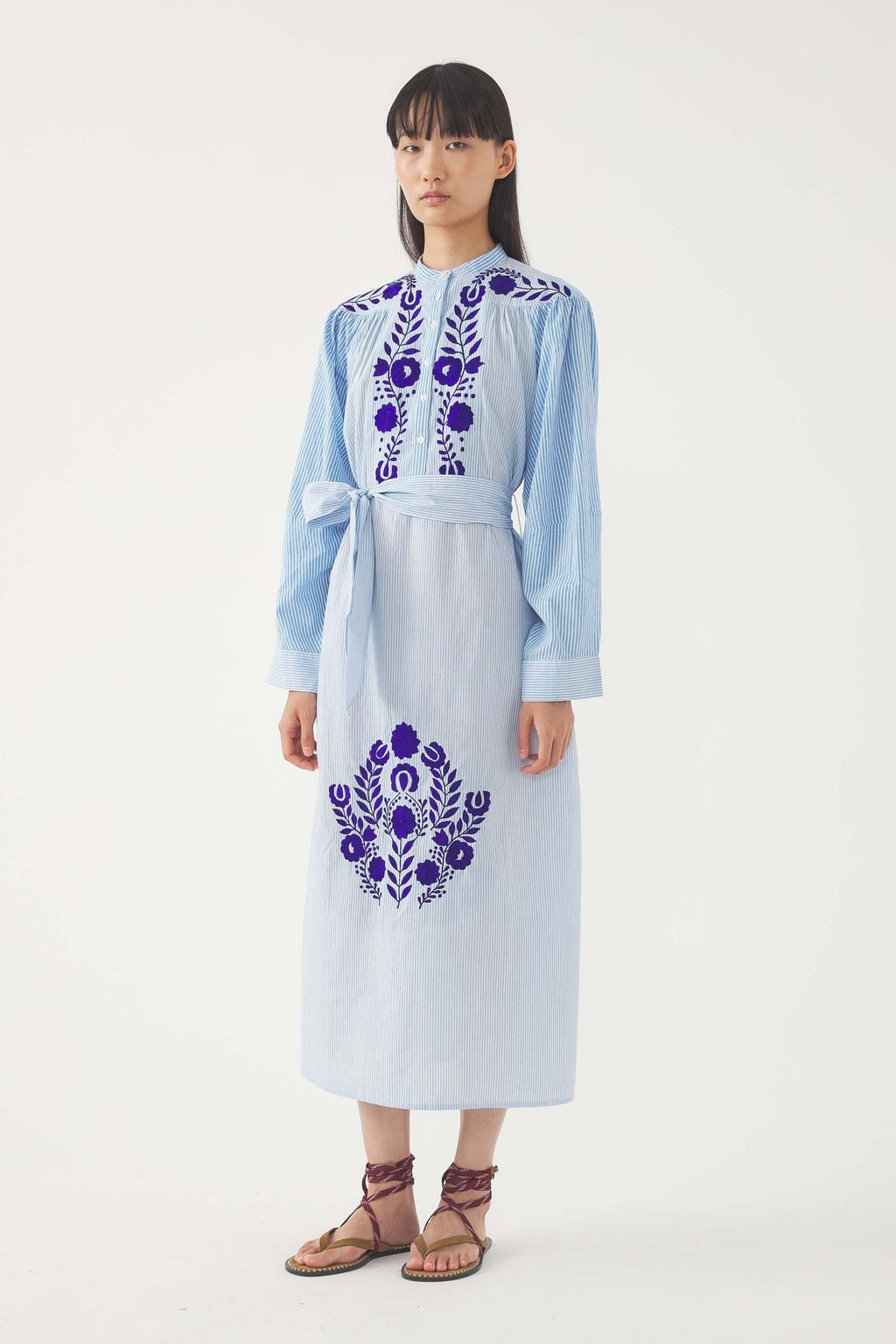 Robe Longue Tamir - Bleu