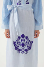 Robe Longue Tamir - Bleu