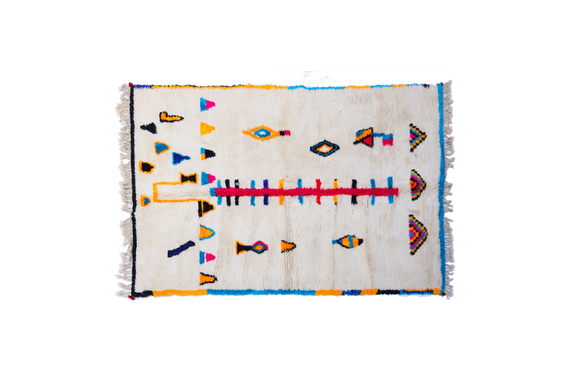 Tapis Berbère Coloré - 228 x 147cm