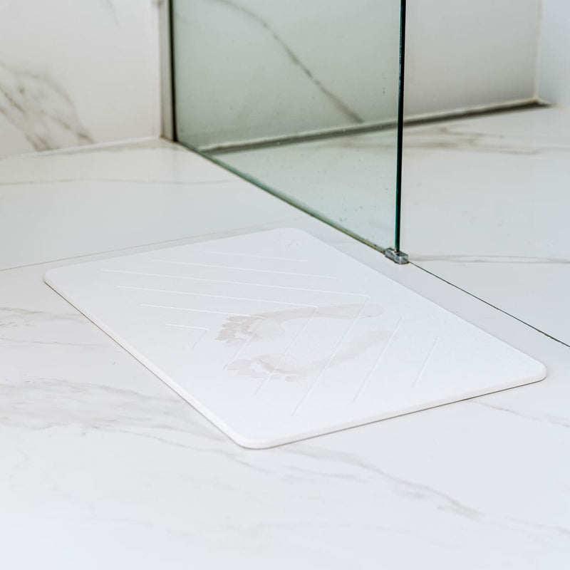 Tapis De Bain En Pierre De Diatomite - 3 Coloris