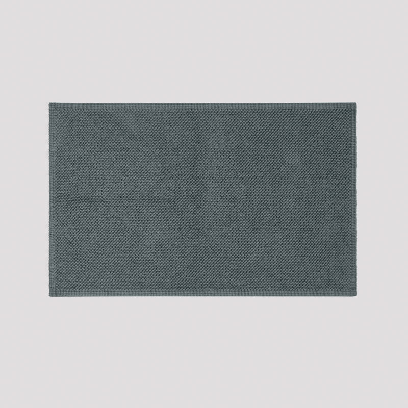Tapis De Bain En Coton Bouclé - Orage