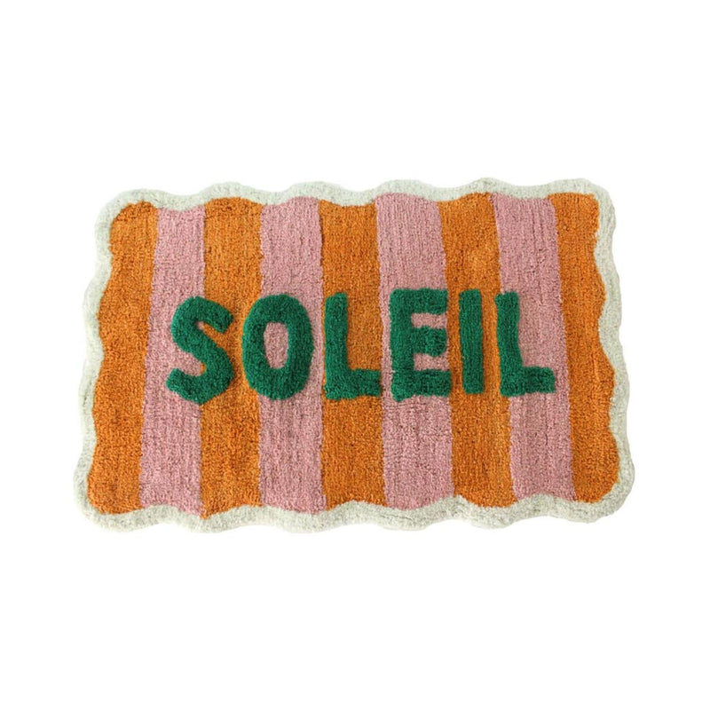 tapis de bain colore soleil Solal