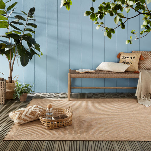 Flair Rugs jute style rug in a bright outdoor ambiance#color_jute