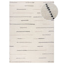 Tapis En Laine Noir Dottie Geometric