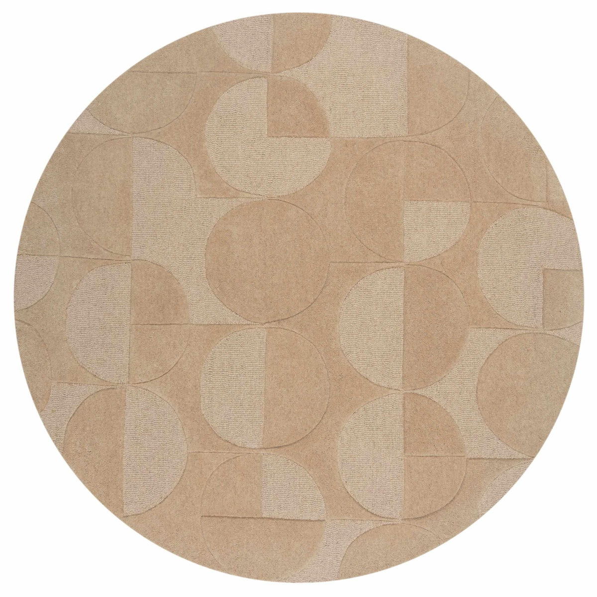 Gigi - Tapis En Laine Rond