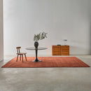 Tapis 100% Laine Nouvelle-Zélande - Rouille