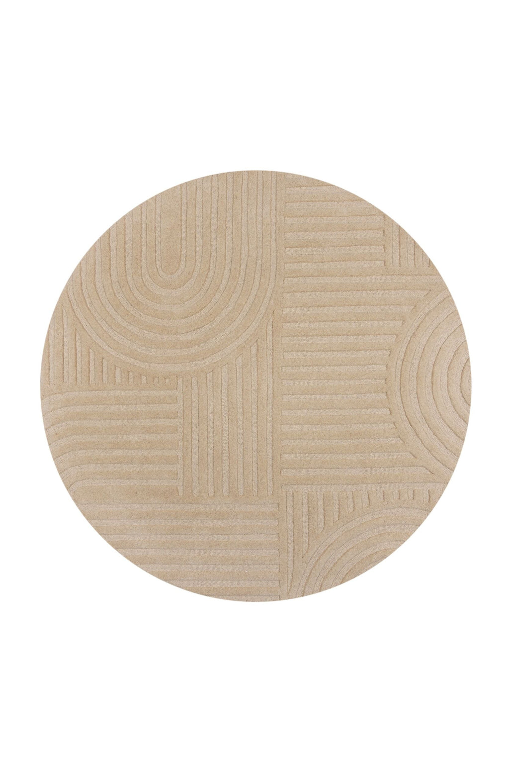 Zen Garden - Rund ullmatta