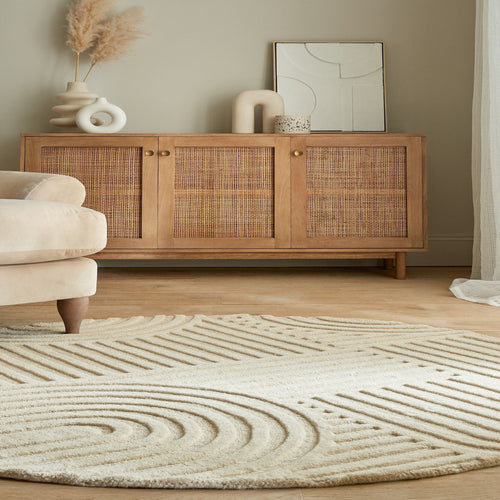 tapis luxe en laine beige pour salon et salle a manger #couleur_beige