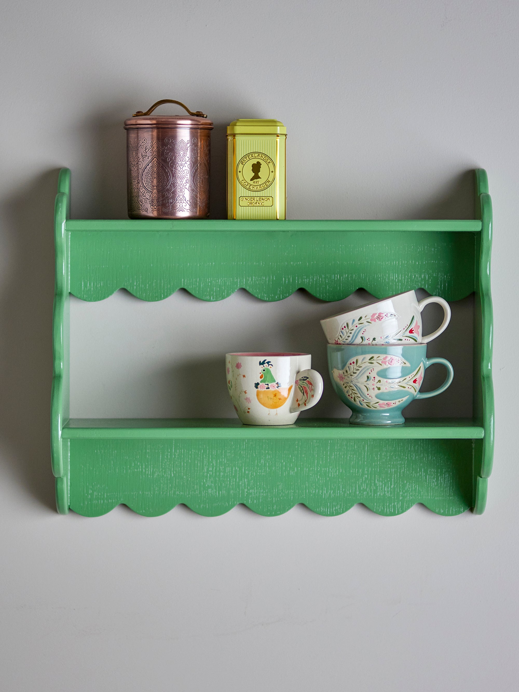 Salla - Shelf - Green - Fir
