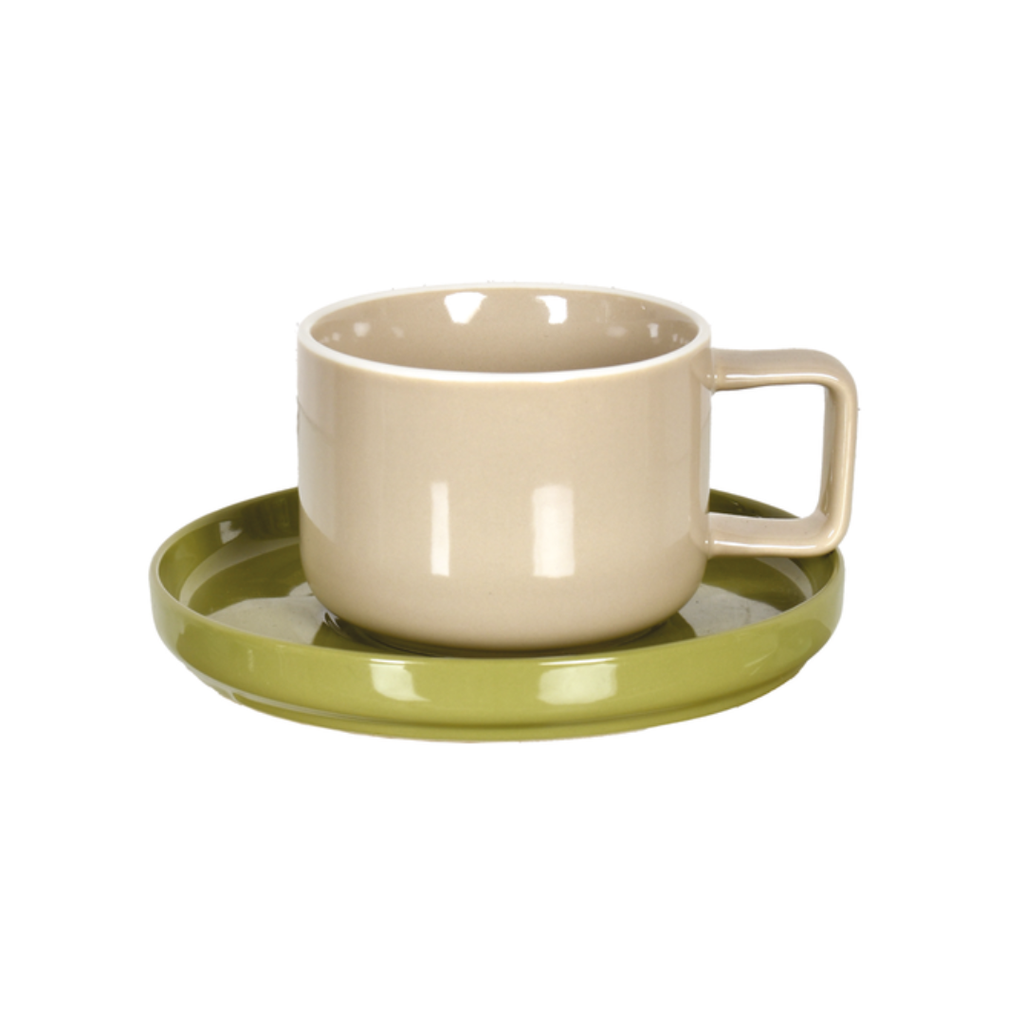 Tasse Chic Avec Soucoupe