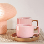 Tasse Chic Avec Soucoupe
