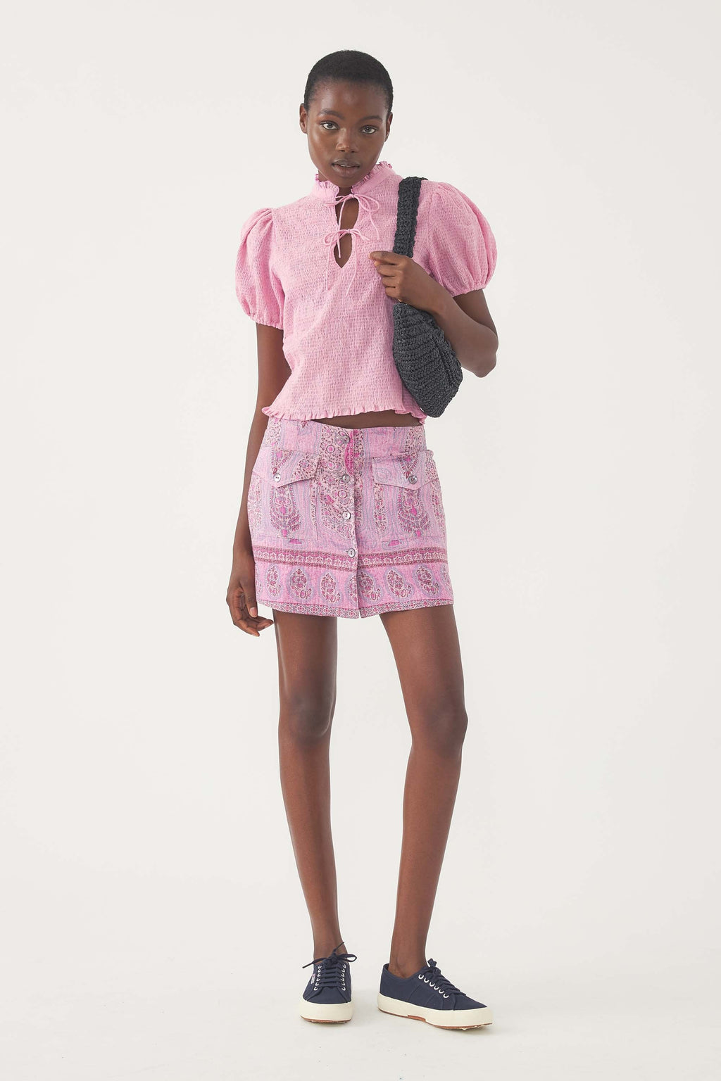 Mini-Jupe Taya - Rose