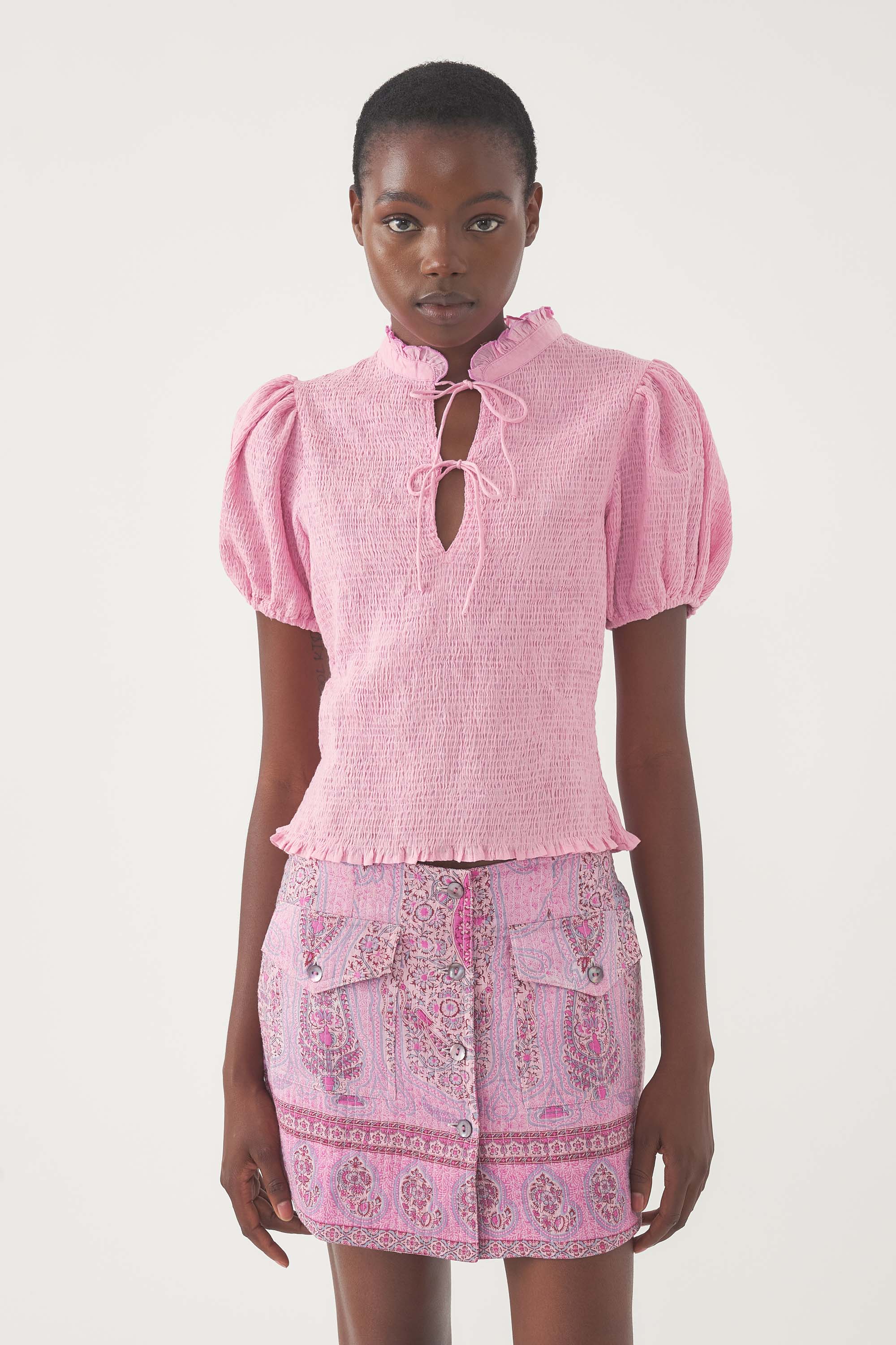 Mini-Jupe Taya - Rose