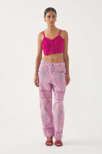 Pantalon Taya - Rose