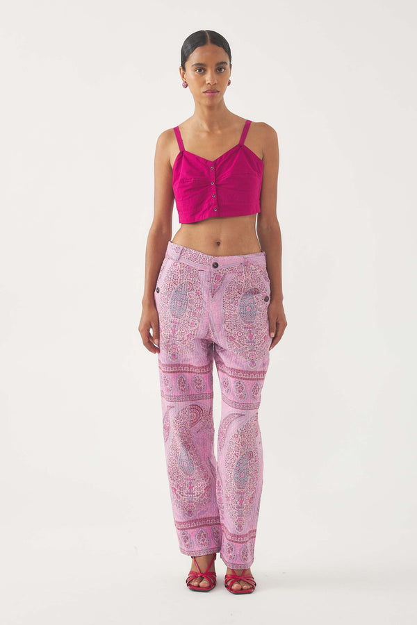 Pantalon Taya - Rose