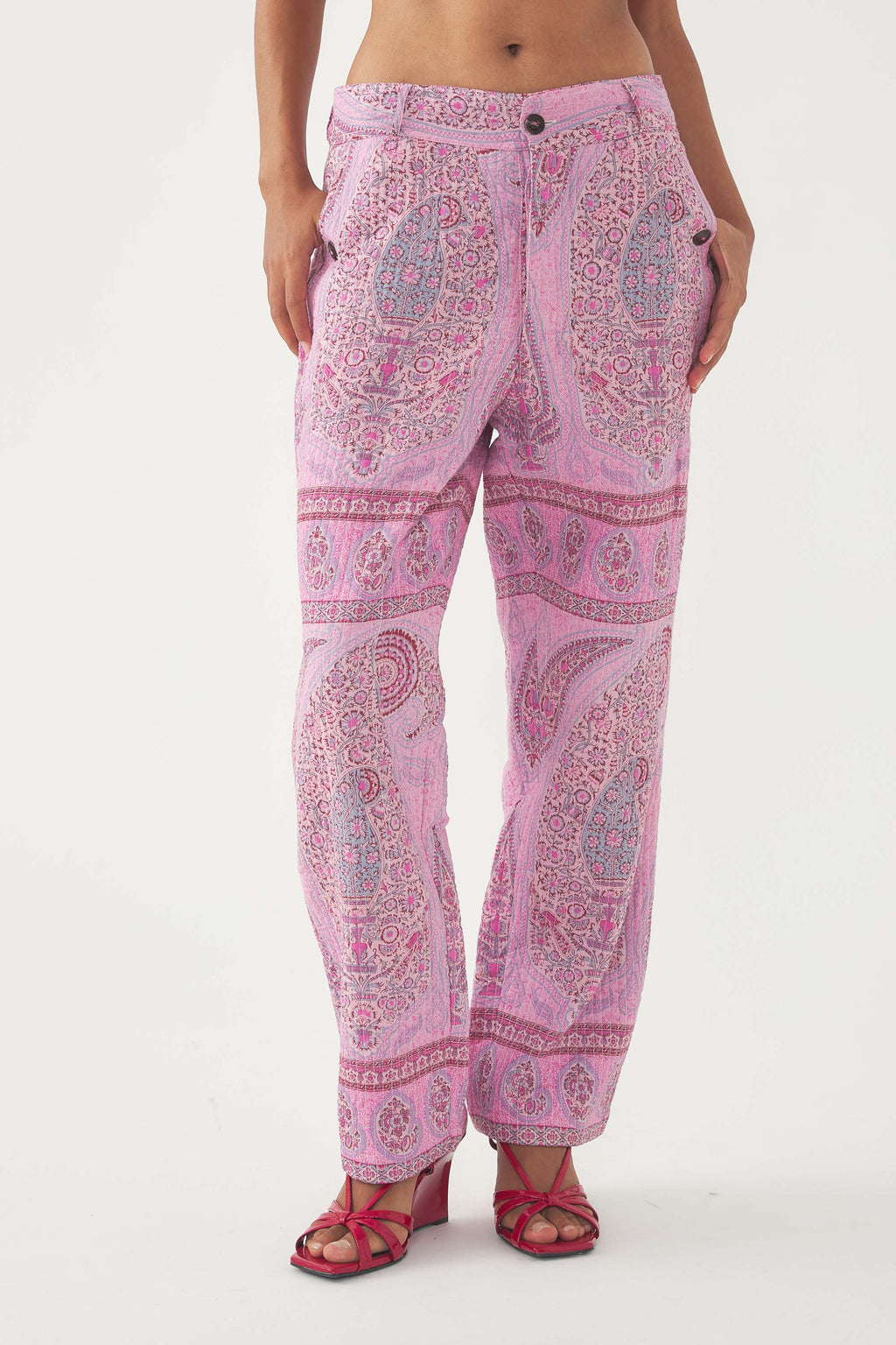 Pantalon Taya - Rose