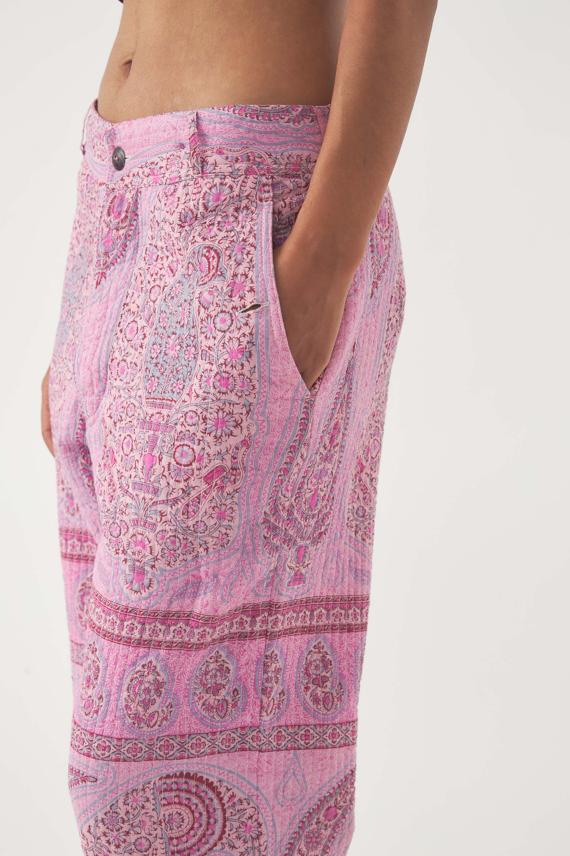 Pantalon Taya - Rose