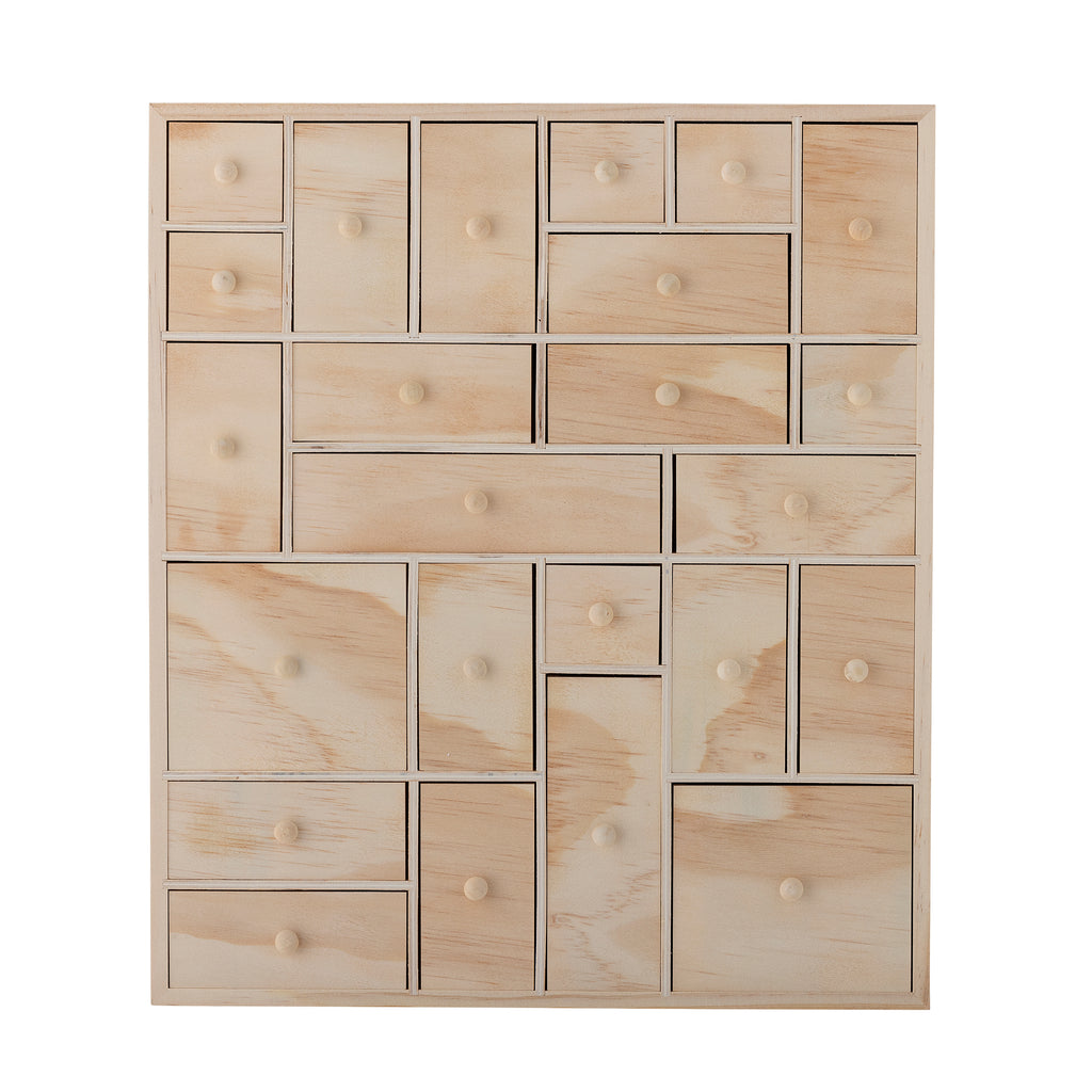 Valery - Boîte De Rangement - Naturel - Pin Fsc®100%