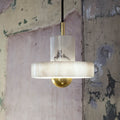 Lámpara de suspensión Stone LED de Tom Dixon, blanco