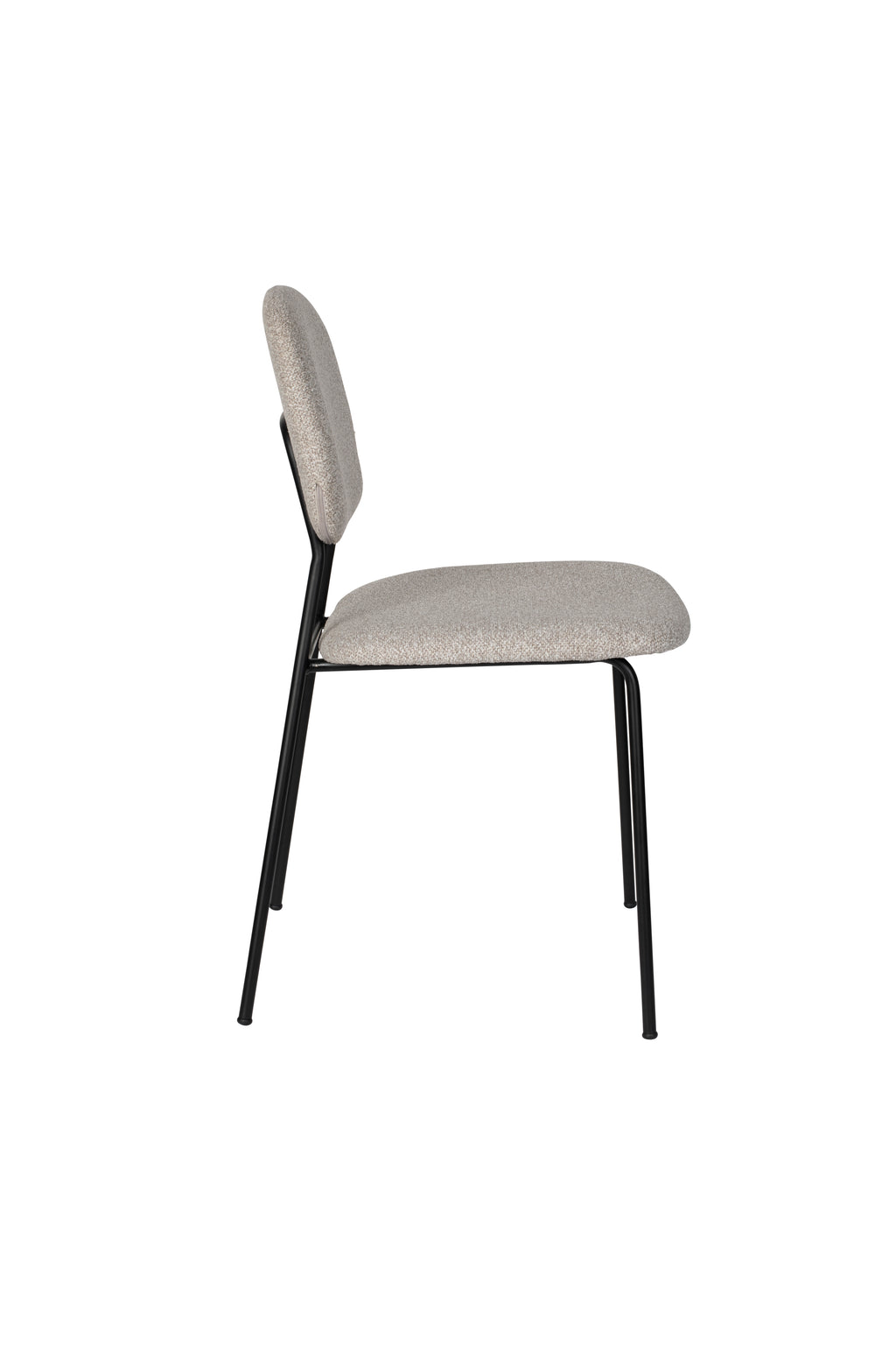 Roos - Dining Room Chair - Metal - Light Beige