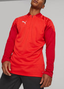 Puma - Veste Team Cup Training 1/4 Zip - Rouge - Homme