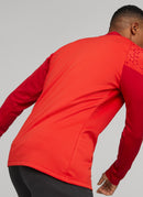 Puma - Veste Team Cup Training 1/4 Zip - Rouge - Homme