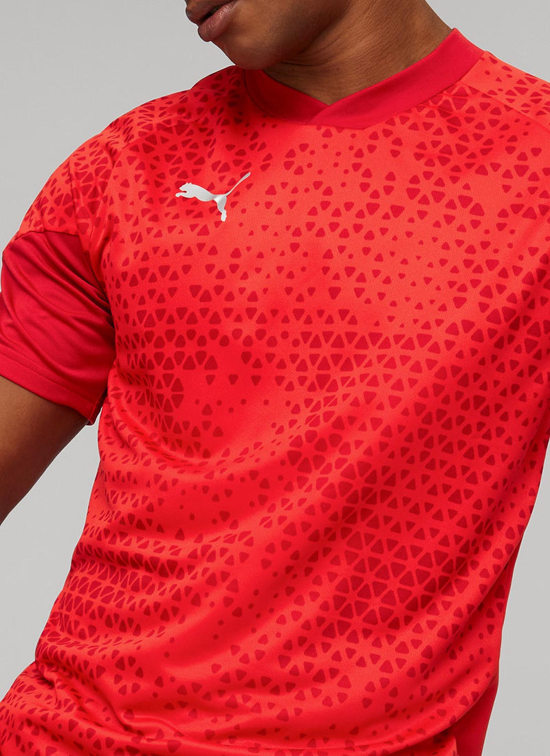 Puma - Tee-Shirt Teamcup Training Jersey - Rouge - Homme