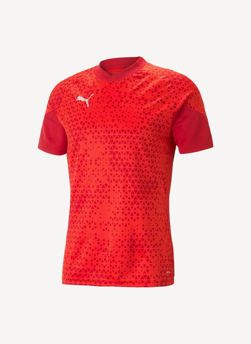 Puma - Tee-Shirt Teamcup Training Jersey - Rouge - Homme