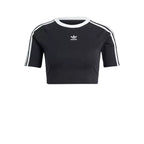Camiseta Adidas Originals 3 Rayas Bebé - Negro/Blanco
