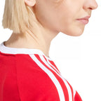 Tee-Shirt Adidas Originals 3 Stripes Baby - Rouge/ Blanc