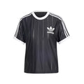 Tee-Shirt Adidas Originals Adicolor 3 Stripes Pinstripe - Noir/Blanc