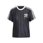 Tee-Shirt Adidas Originals Adicolor 3 Stripes Pinstripe - Noir/Blanc